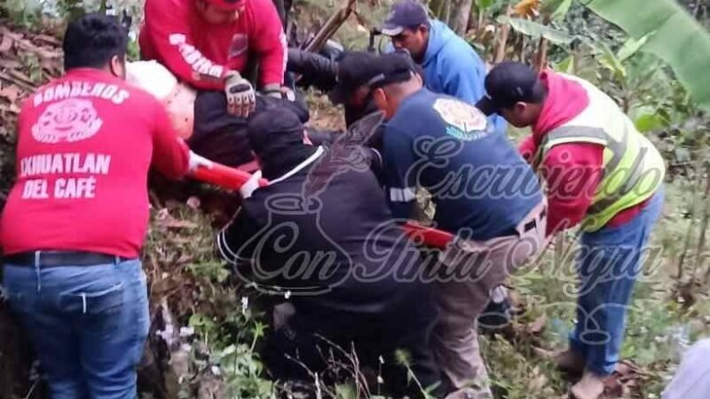 CAEN MOTOCICLISTAS A BARRANCO