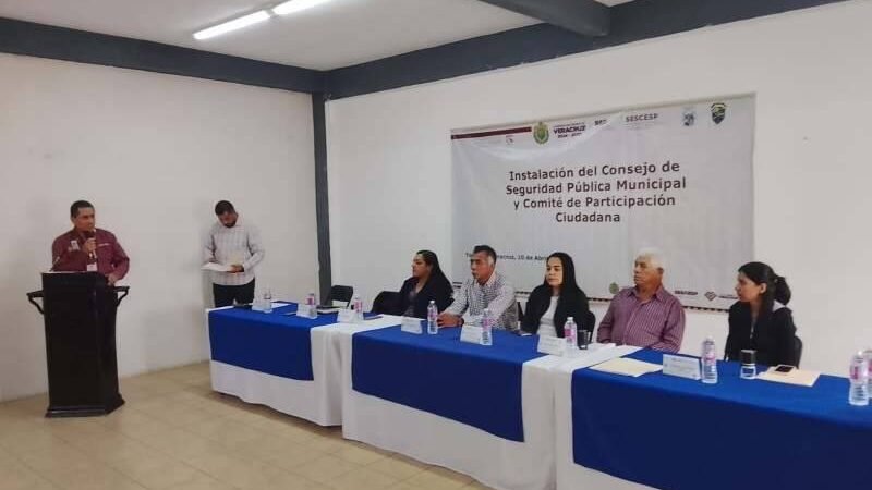 INSTALAN CONSEJO MUNICIPAL DE SEGURIDAD PÚBLICA Y PARTICIPACIÓN CIUDADANA EN TOMATLÁN
