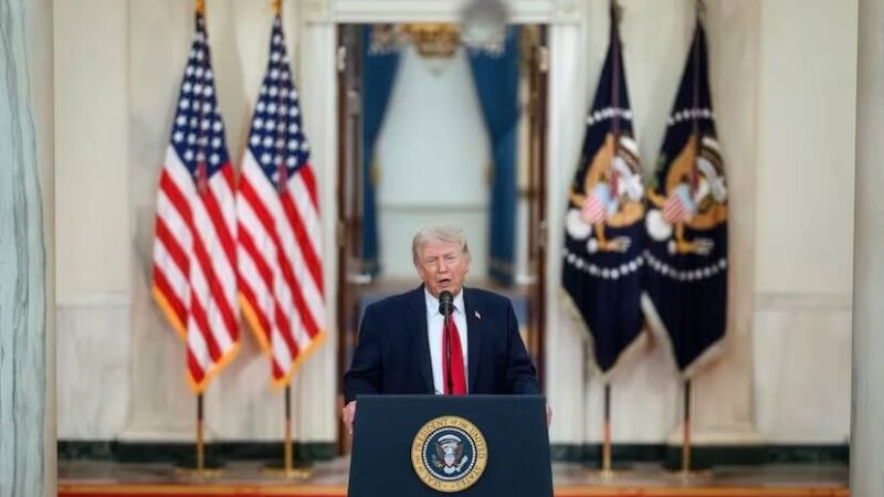 ESTADOS UNIDOS OBTENDRÁ URANIO ENRIQUECIDO ALIÁNDOSE CON IRÁN: TRUMP