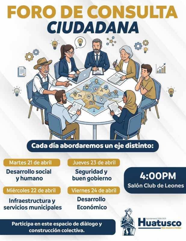 INICIAN FOROS DE CONSULTA CIUDADANA EN HUATUSCO