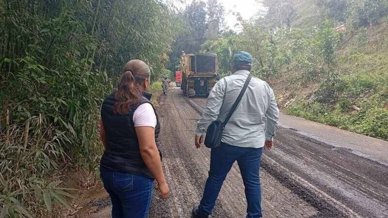SUPERVISA ALCALDESA OBRA EN SOCHIAPA