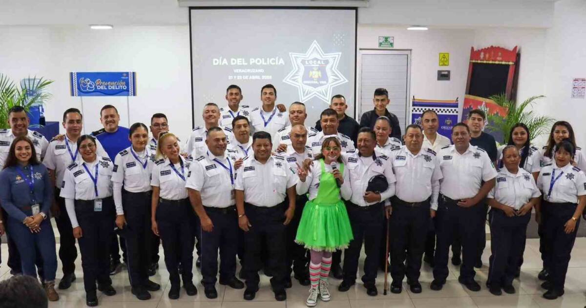 ORIZABA REFUERZA LA DIGNIDAD POLICIAL CON ENFOQUE EN LA FAMILIA