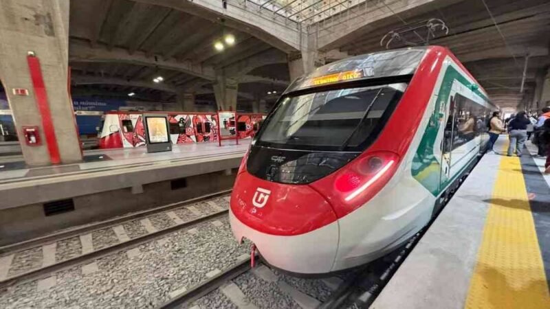 CLAUDIA SHEINBAUM INAUGURA TREN AL AIFA