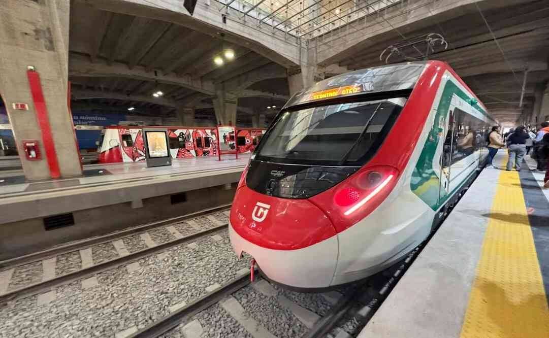 CLAUDIA SHEINBAUM INAUGURA TREN AL AIFA