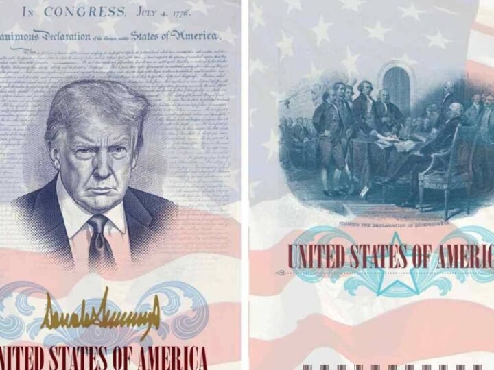 IMAGEN DE TRUMP APARECERÁ EN EDICIÓN LIMITADA DE PASAPORTES