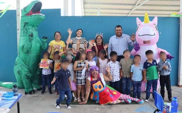CALCAHUALCO CELEBRA EL DÍA DEL NIÑO