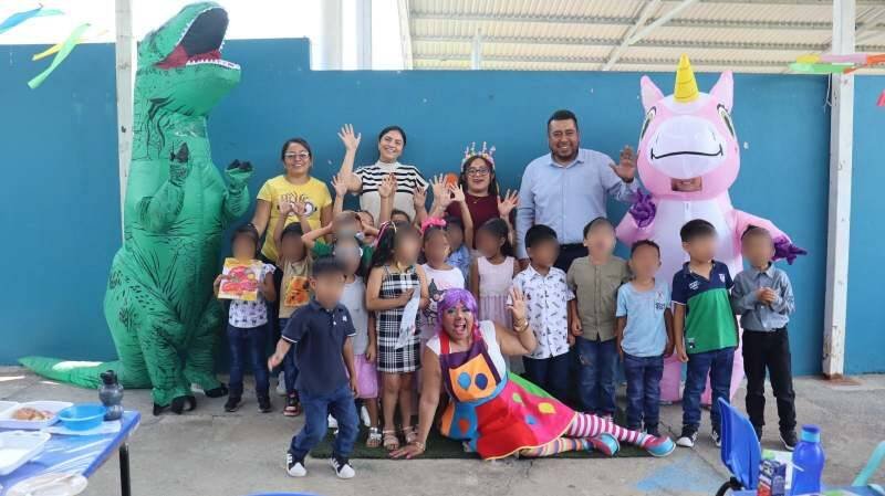 CALCAHUALCO CELEBRA EL DÍA DEL NIÑO