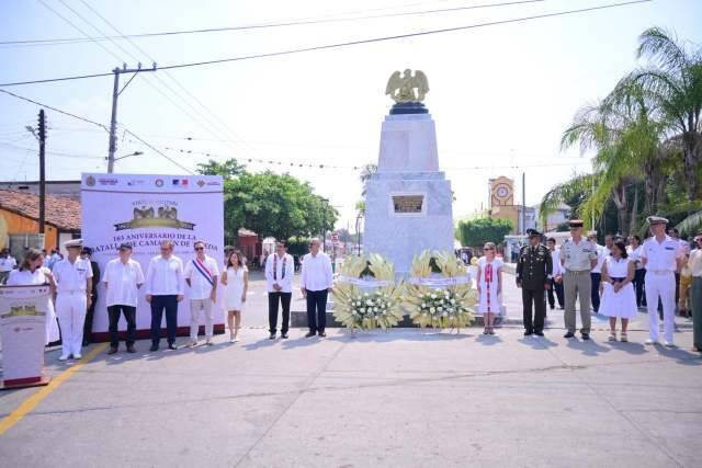 CONMEMORA CONGRESO DE VERACRUZ EL CLXIII ANIVERSARIO DE LA BATALLA DE CAMARÓN