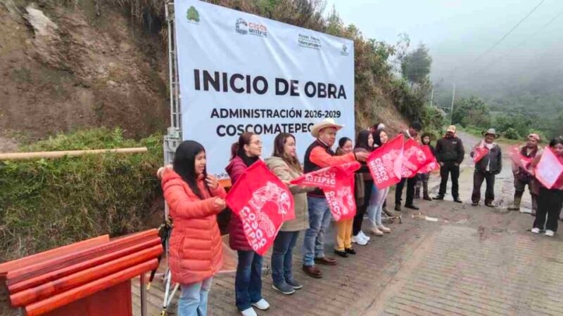 ALCALDE PONE EN MARCHA PRIMER PAQUETE DE OBRAS