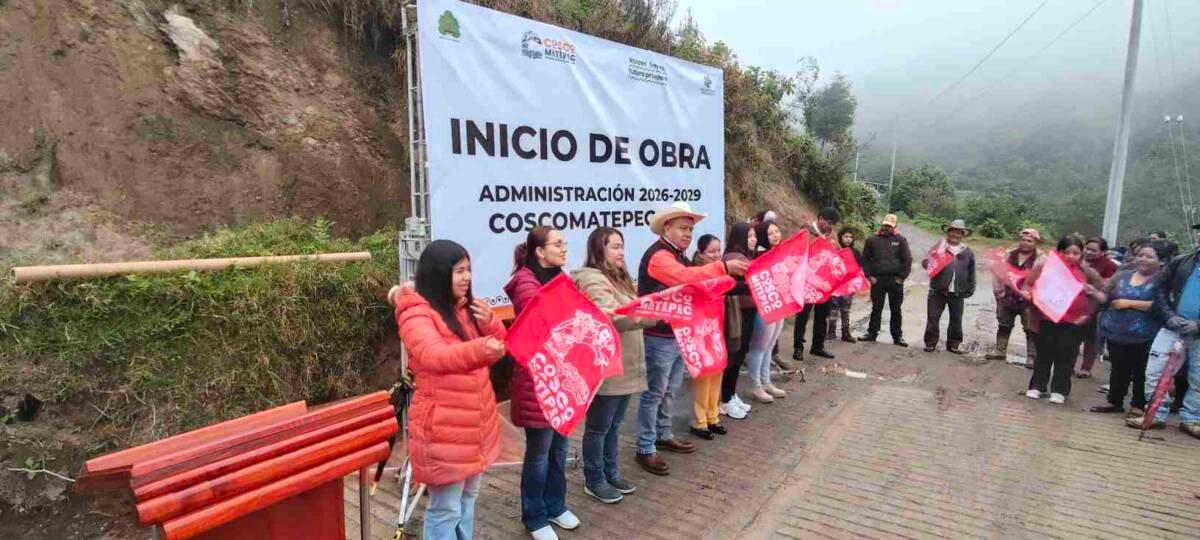 ALCALDE PONE EN MARCHA PRIMER PAQUETE DE OBRAS