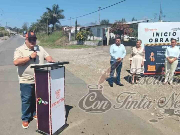 ALFONSO MARÍN PONE EN MARCHA OBRAS POR MAS DE 42 MILLONES