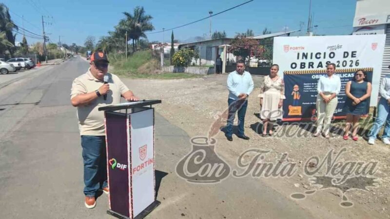 ALFONSO MARÍN PONE EN MARCHA OBRAS POR MAS DE 42 MILLONES