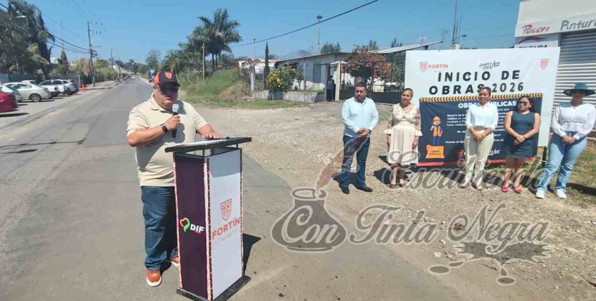 ALFONSO MARÍN PONE EN MARCHA OBRAS POR MAS DE 42 MILLONES