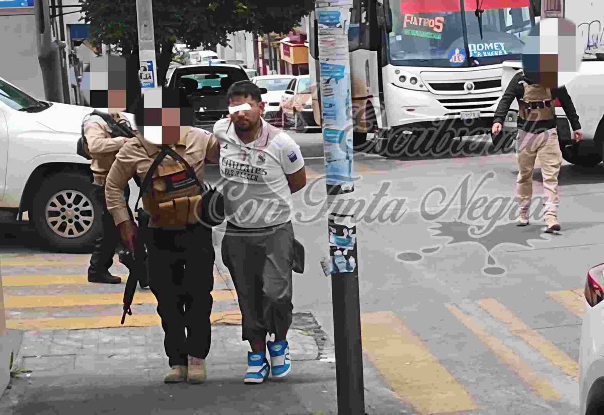 CATEO EN LOS FILTROS; DETIENEN A UNO