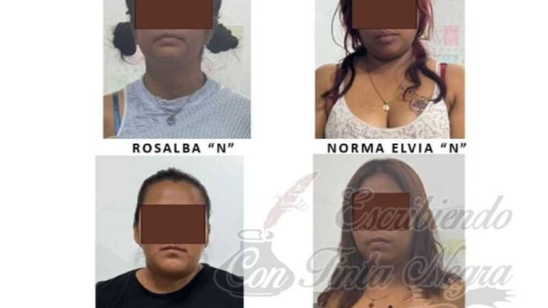 DICTAN PRISIÓN CONTRA CUATRO MUJERES POR AGRESIÓN A POLICÍA MINISTERIAL