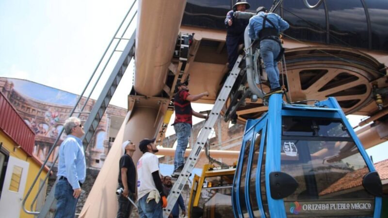 EL TELEFÉRICO DE ORIZABA REFUERZA MEDIDAS DE SEGURIDAD ANTE LLUVIAS 