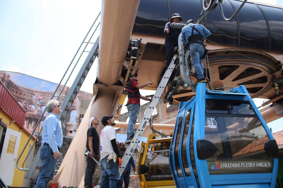 EL TELEFÉRICO DE ORIZABA REFUERZA MEDIDAS DE SEGURIDAD ANTE LLUVIAS 