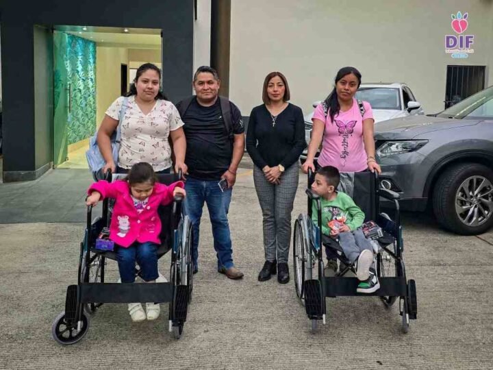 GESTIONAN SILLAS DE RUEDAS EN IXHUATLÁN