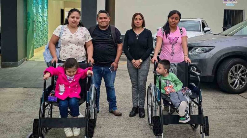 GESTIONAN SILLAS DE RUEDAS EN IXHUATLÁN