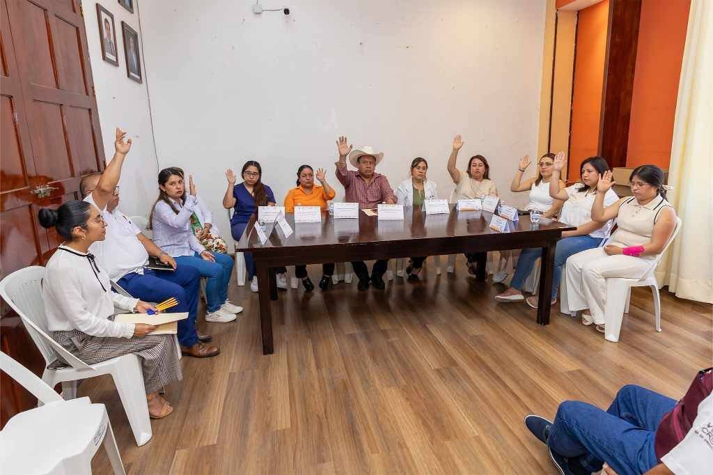 INSTALAN COMITÉ MUNICIPAL DE SALUD EN COSCOMATEPEC