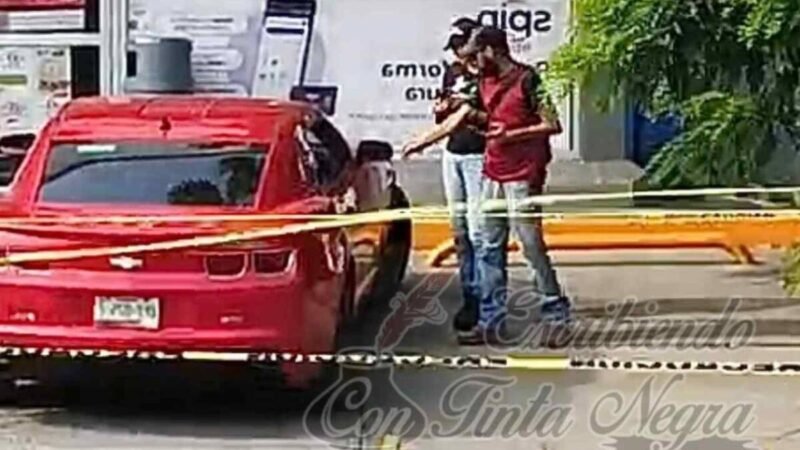 ACRIBILLAN A SUJETO DENTRO DE SU AUTO