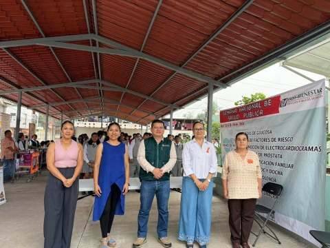 INAUGURAN SEMANA NACIONAL DE SALUD EN CHOCAMÁN