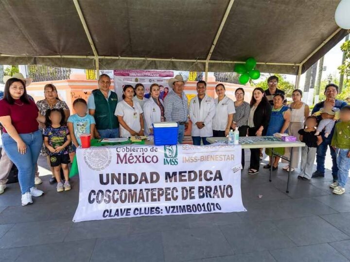 CLAUSURAN SEMANA NACIONAL DE SALUD EN COSCOMATEPEC