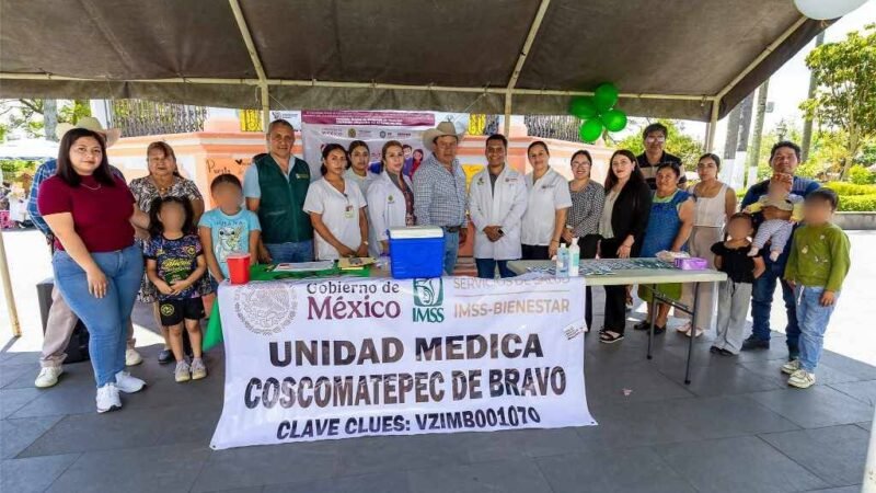 CLAUSURAN SEMANA NACIONAL DE SALUD EN COSCOMATEPEC