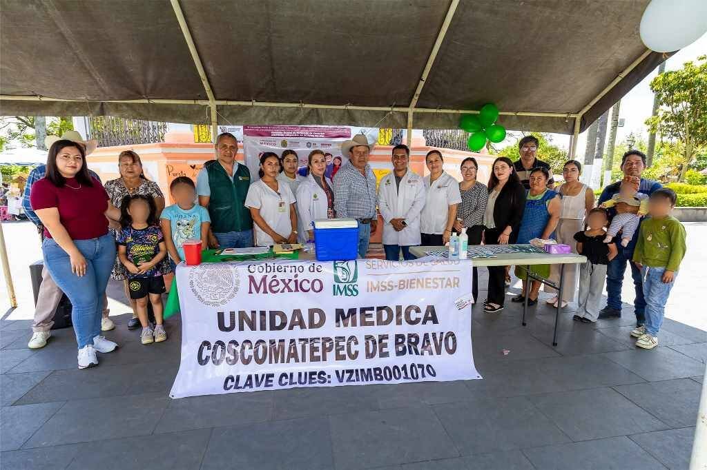 CLAUSURAN SEMANA NACIONAL DE SALUD EN COSCOMATEPEC