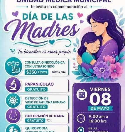PROMUEVEN JORNADA DE SALUD PARA LAS MADRES FORTINENSES
