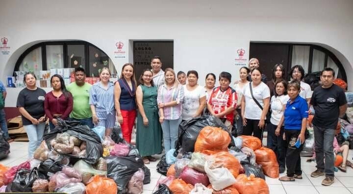 RECOLECTAN MÁS DE 6 TONELADAS DE ALIMENTO CON BAILE DE NELSON KANZELA