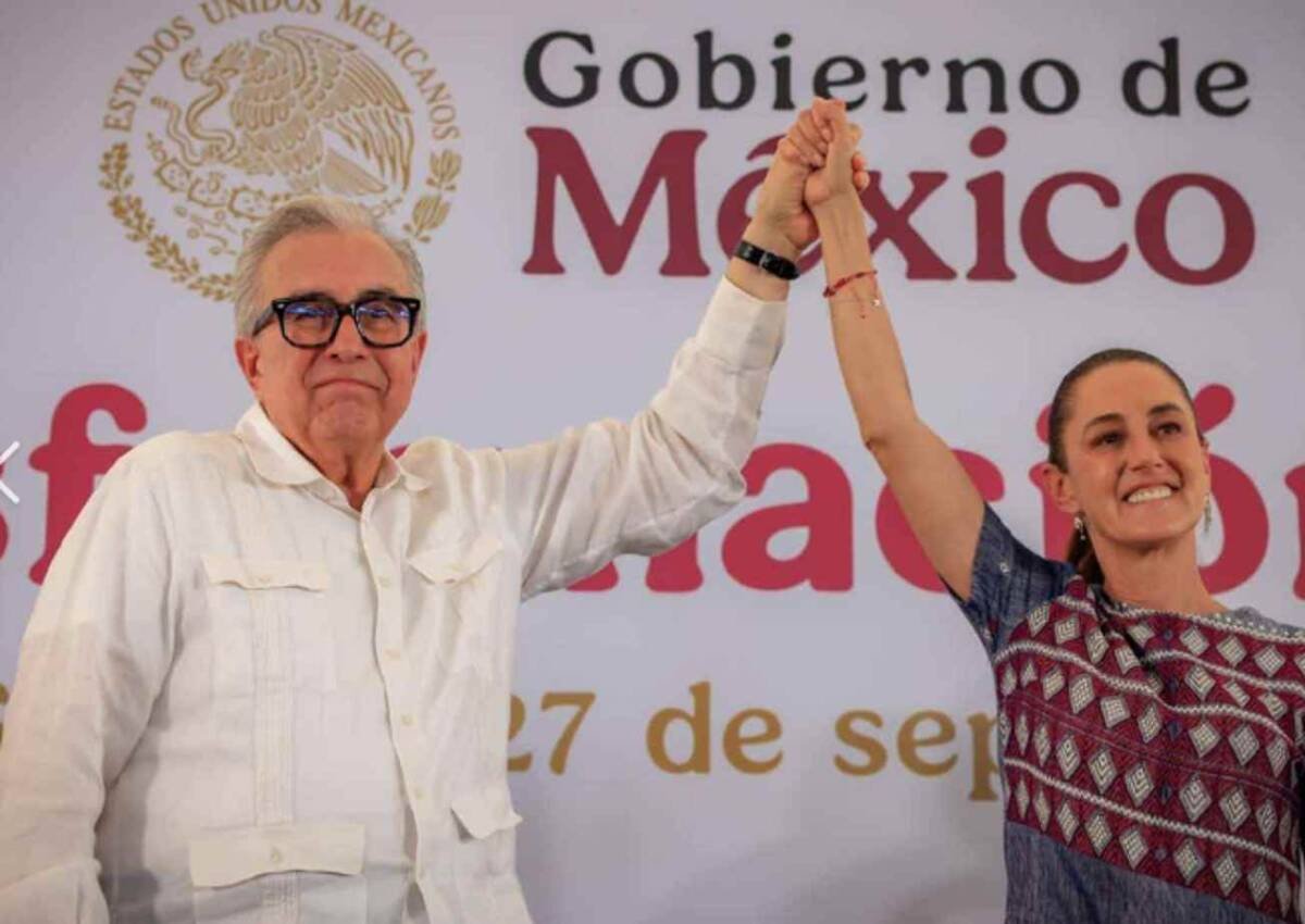 SHEINBAUM ASEGURA QUE ROCHA MOYA SE ENCUENTRA EN SINALOA