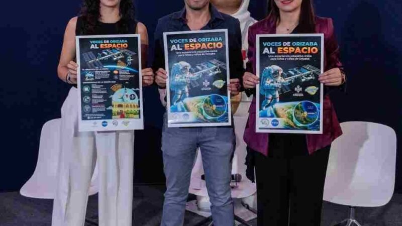 NIÑAS Y NIÑOS DE ORIZABA HABLARÁN CON ASTRONAUTAS DESDE EL PLANETARIO