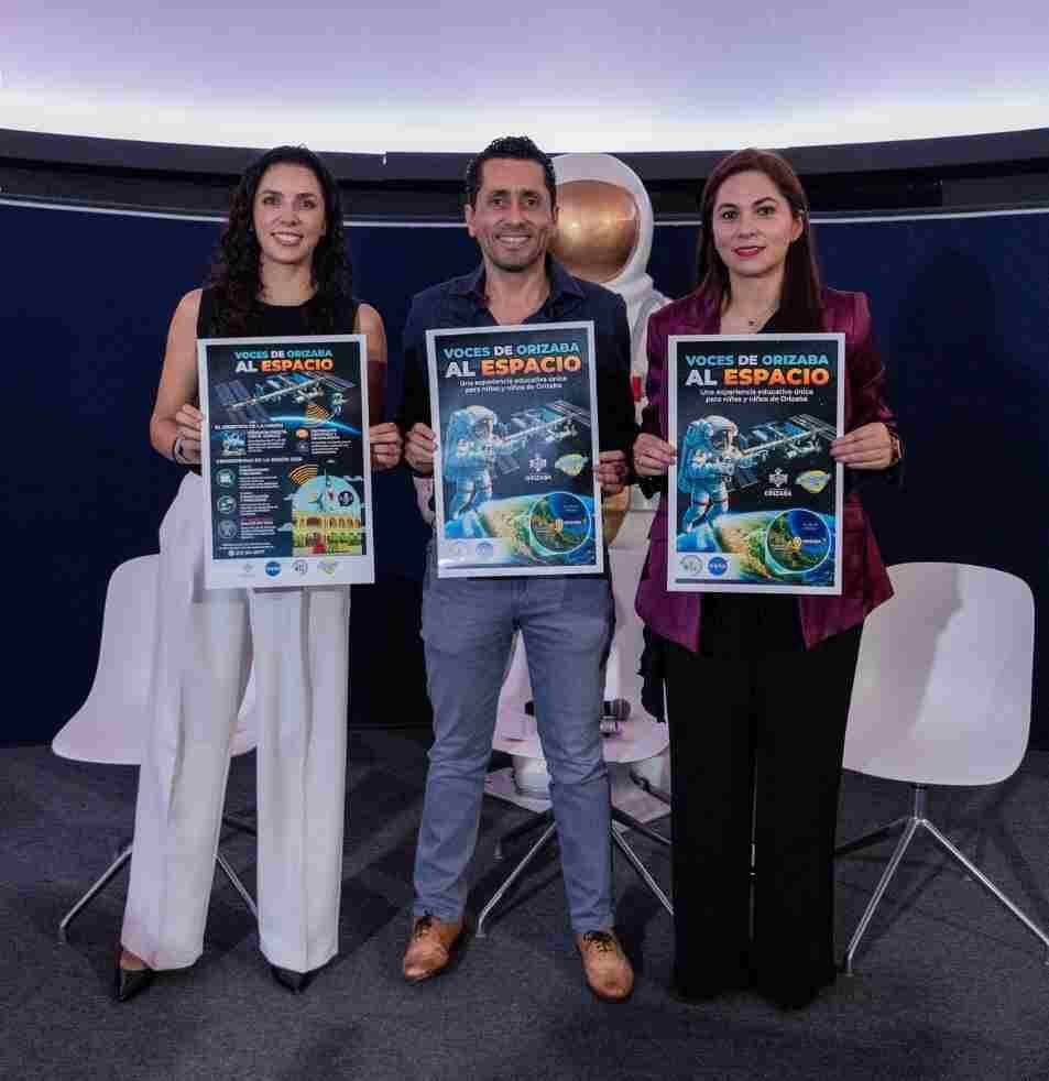 NIÑAS Y NIÑOS DE ORIZABA HABLARÁN CON ASTRONAUTAS DESDE EL PLANETARIO