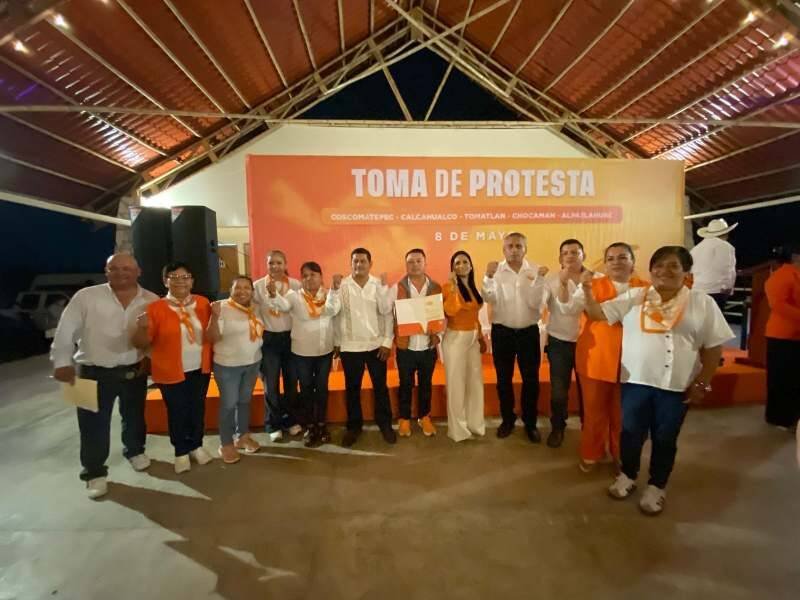 ÁNGEL VÁSQUEZ ES NOMBRADO COORDINADOR DE MOVIMIENTO CIUDADANO EN COSCOMATEPEC