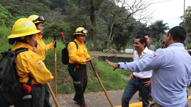 ORIZABA REFUERZA LA PREVENCIÓN DE INCENDIOS CON APERTURA DE BRECHAS CORTAFUEGO EN EL CERRO DE ESCAMELA
