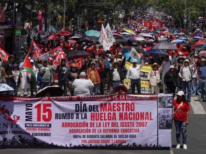 CNTE ANUNCIA HUELGA NACIONAL EL PRÓXIMO PRIMERO DE JUNIO