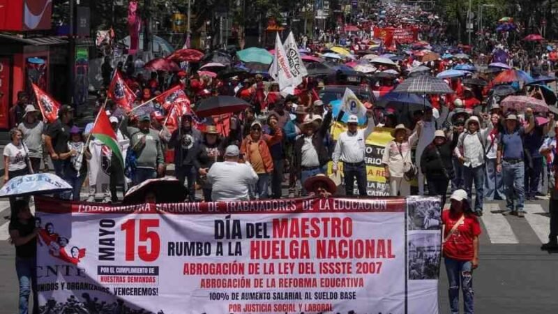 CNTE ANUNCIA HUELGA NACIONAL EL PRÓXIMO PRIMERO DE JUNIO