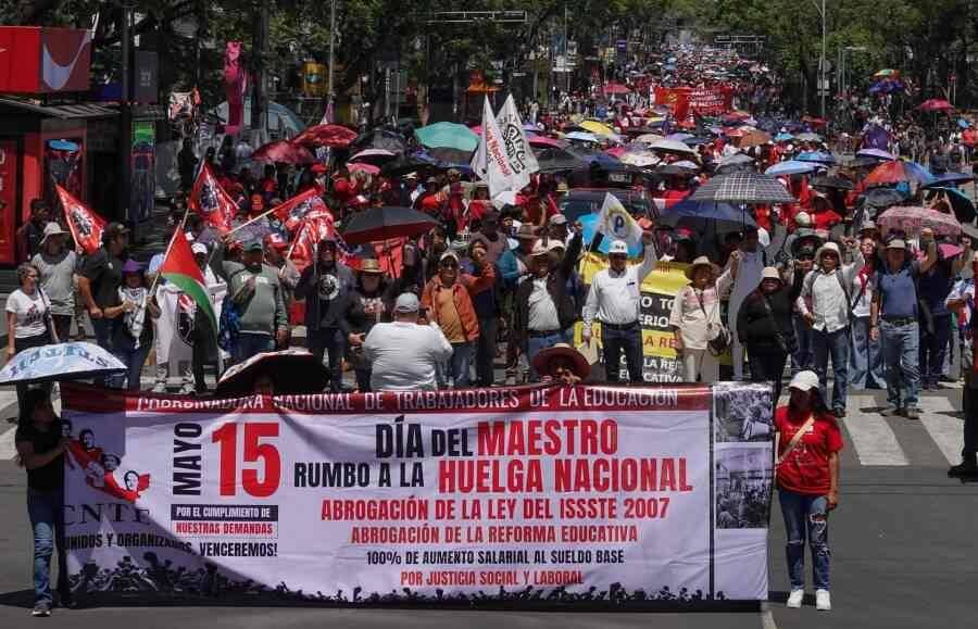 CNTE ANUNCIA HUELGA NACIONAL EL PRÓXIMO PRIMERO DE JUNIO