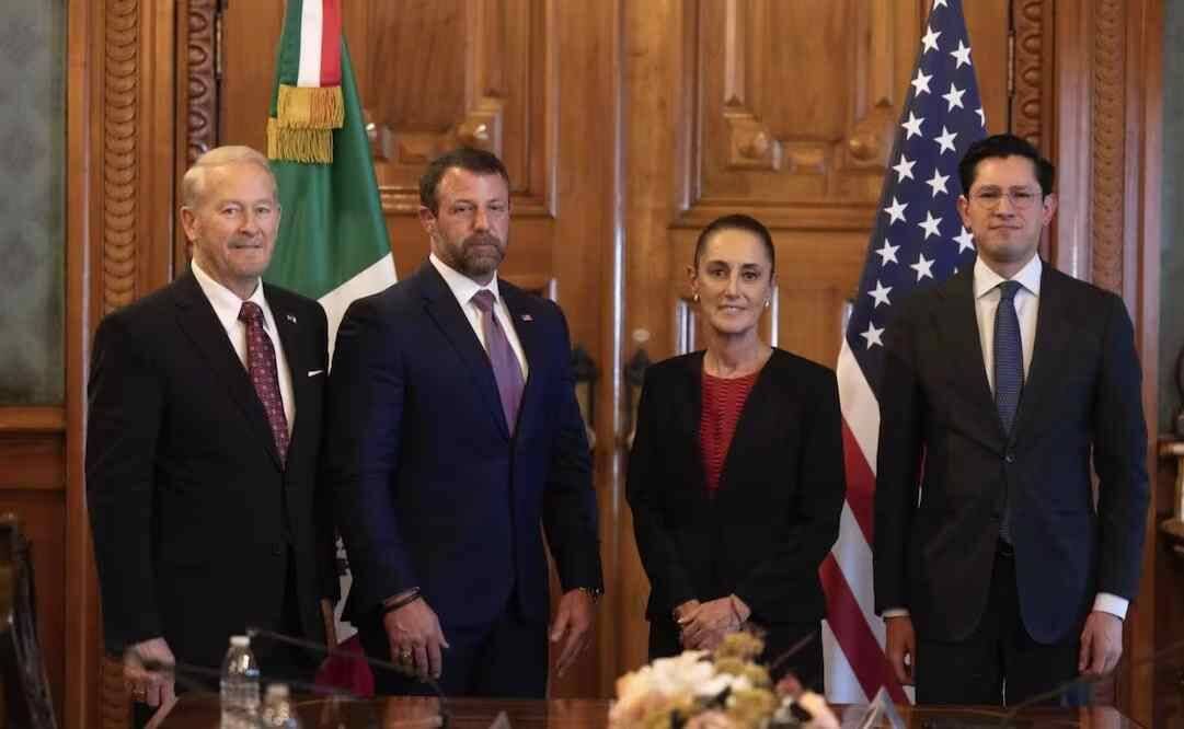 SHEINBAUM Y EL SECRETARIO DE SEGURIDAD DE EU ACUERDAN COLABORACIÓN BILATERAL