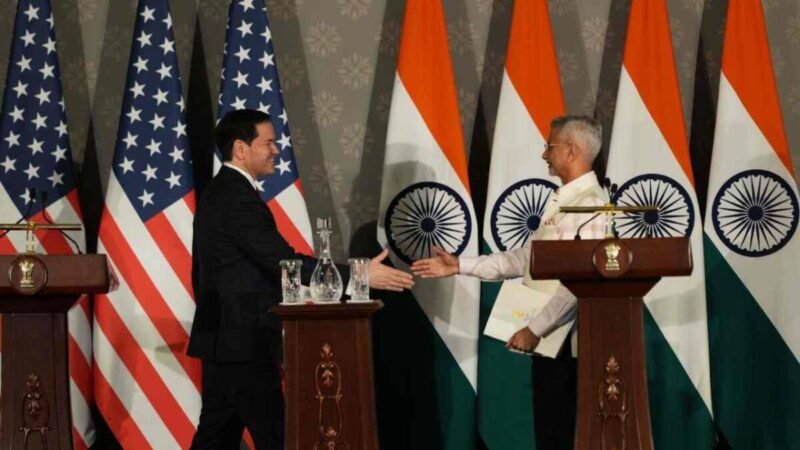 RUBIO INTENTA RESTABLECER LA CONFIANZA ENTRE WASHINGTON Y DELHI