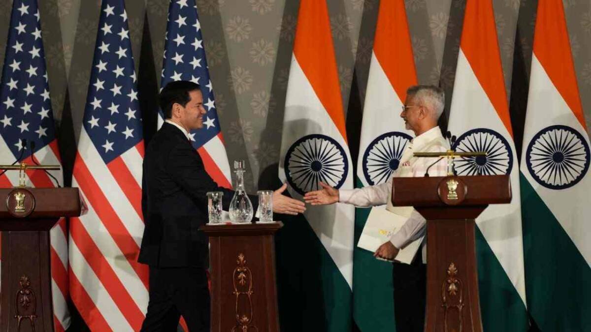 RUBIO INTENTA RESTABLECER LA CONFIANZA ENTRE WASHINGTON Y DELHI