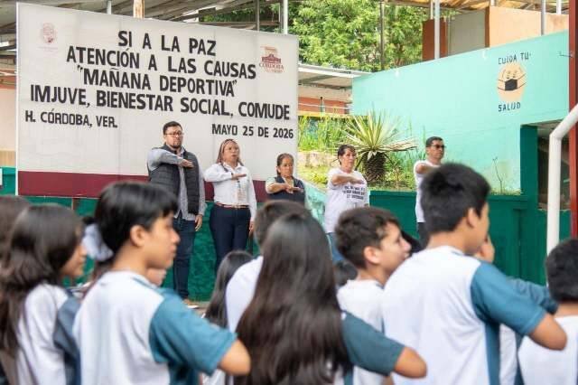 IMPLEMENTAN JORNADA; JUVENTUD ACTIVA: MÁS DEPORTE, MENOS VIOLENCIA