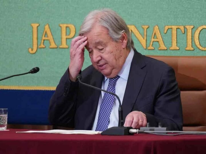ISRAEL SUSPENDE RELACIONES CON EL SECRETARIO GENERAL DE LA ONU