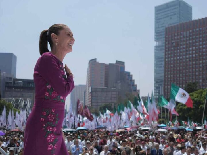 CLAUDIA SHEINBAUM CUESTIONA PRESUNTA INJERENCIA DE ESTADOS UNIDOS EN MÉXICO
