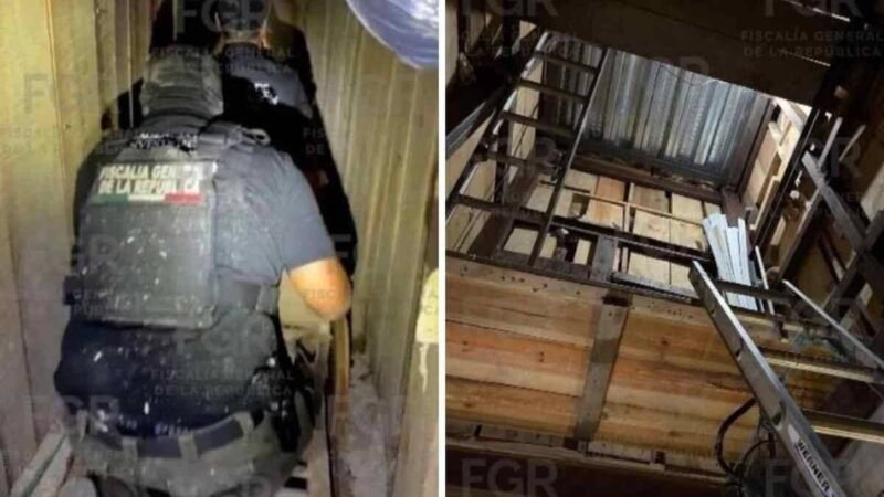DESCUBREN NARCOTÚNEL EN TIJUANA QUE CONECTA CON CALIFORNIA