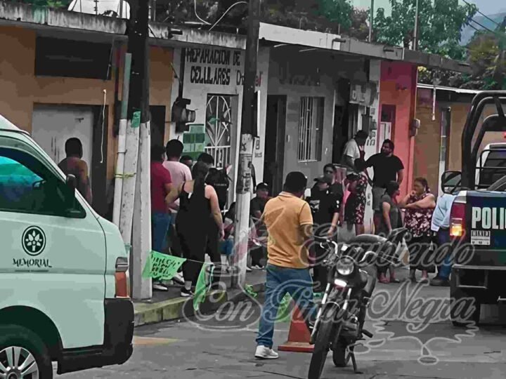 MUERE CARNICERO; PROTECCIÓN CIVIL NUNCA LLEGÓ