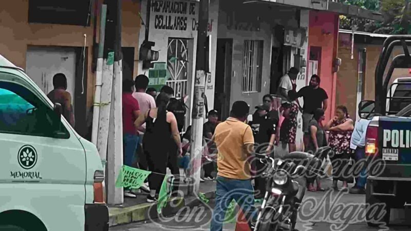 MUERE CARNICERO; PROTECCIÓN CIVIL NUNCA LLEGÓ