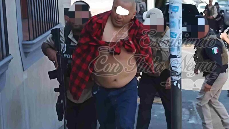 OPERATIVO EN PÉNJAMO DEJA UN DETENIDO