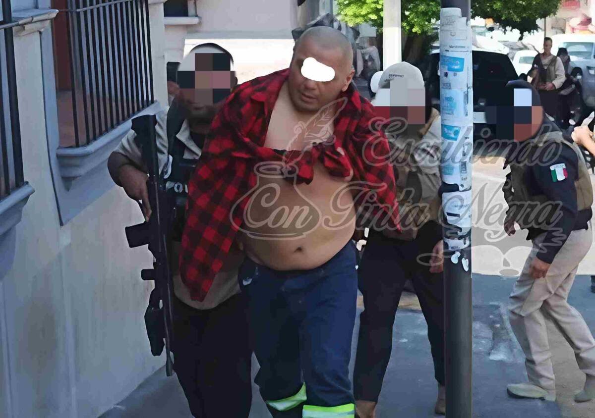 OPERATIVO EN PÉNJAMO DEJA UN DETENIDO